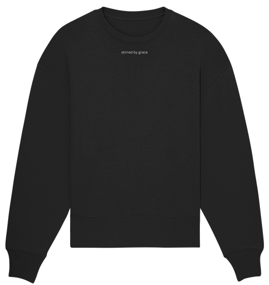 God did - Organic Oversize Sweatshirt